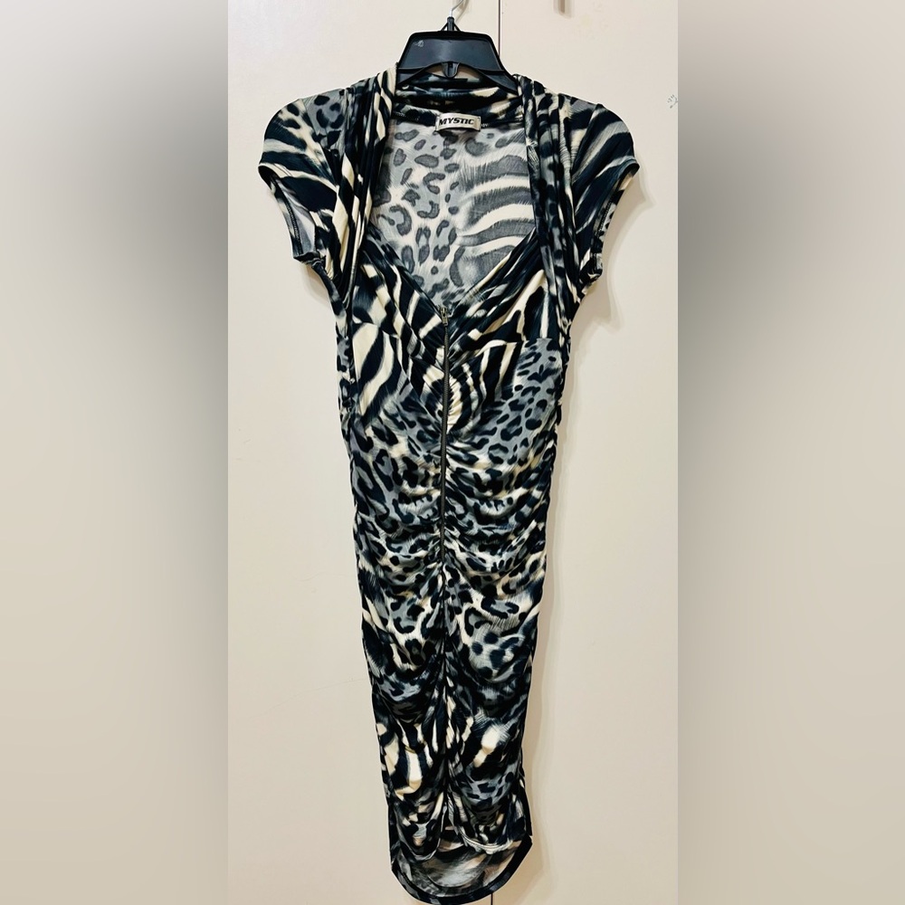 Mystic Animal Print Dress, L